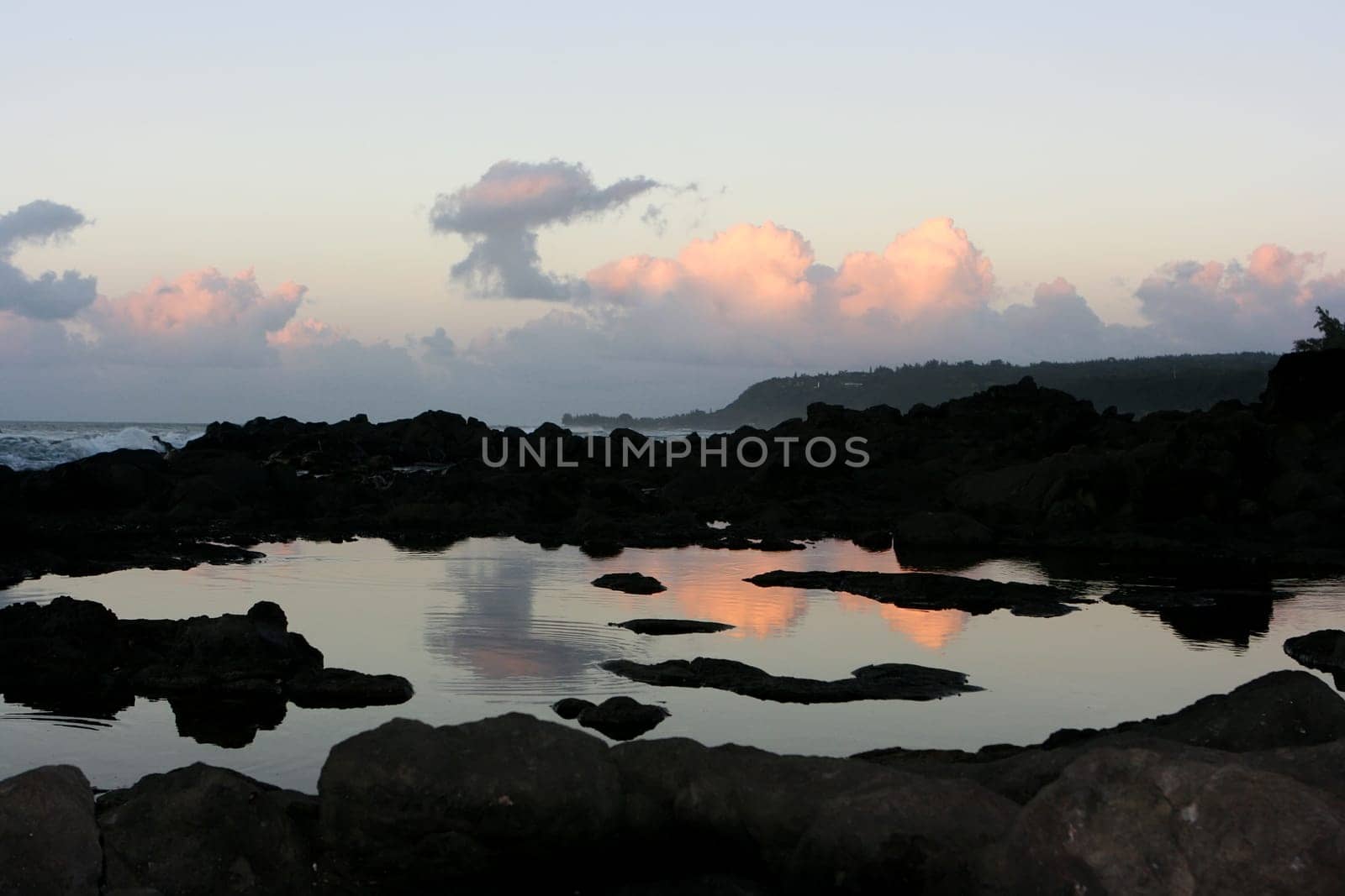 Sunset reflection