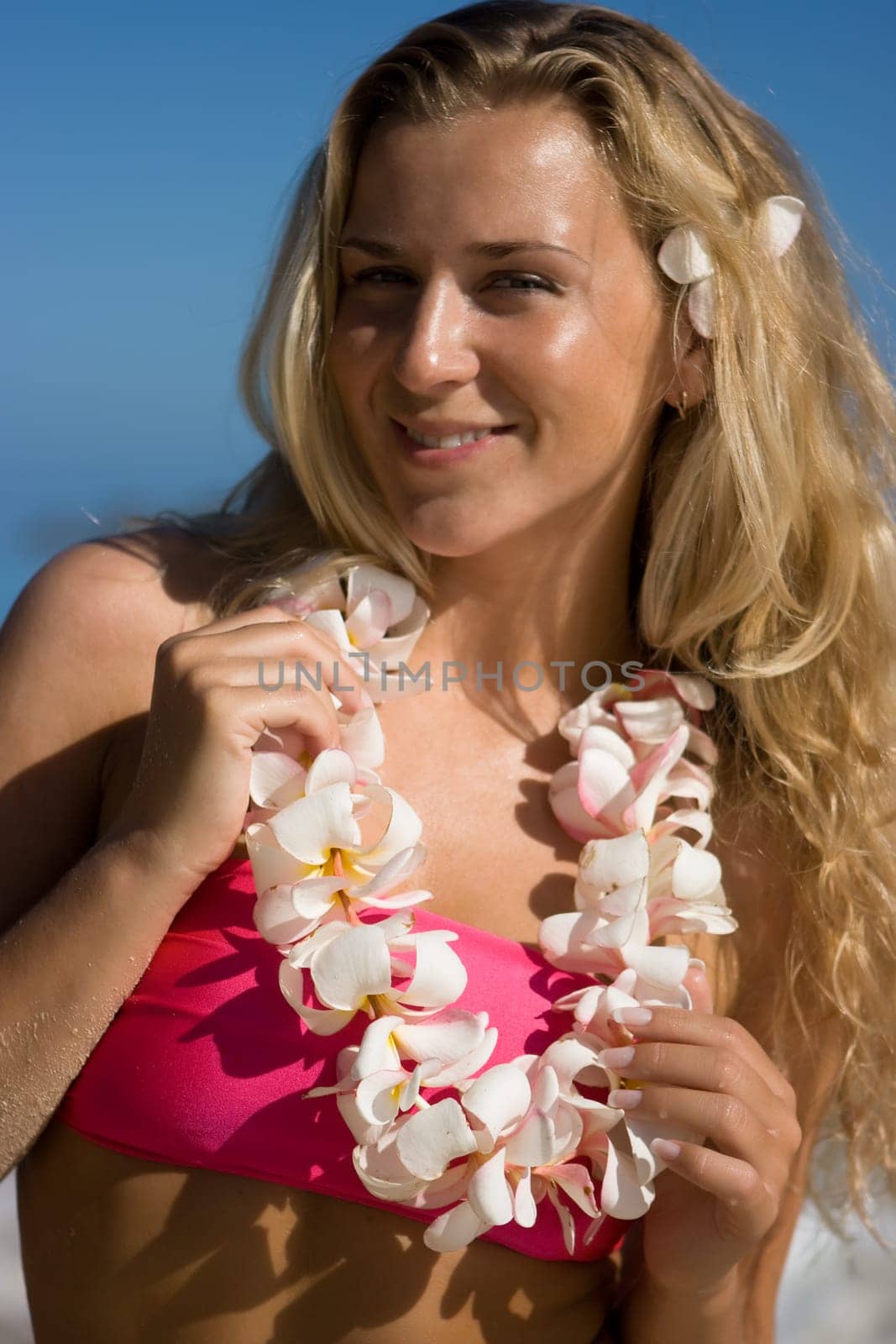 Blonde on Hawaii