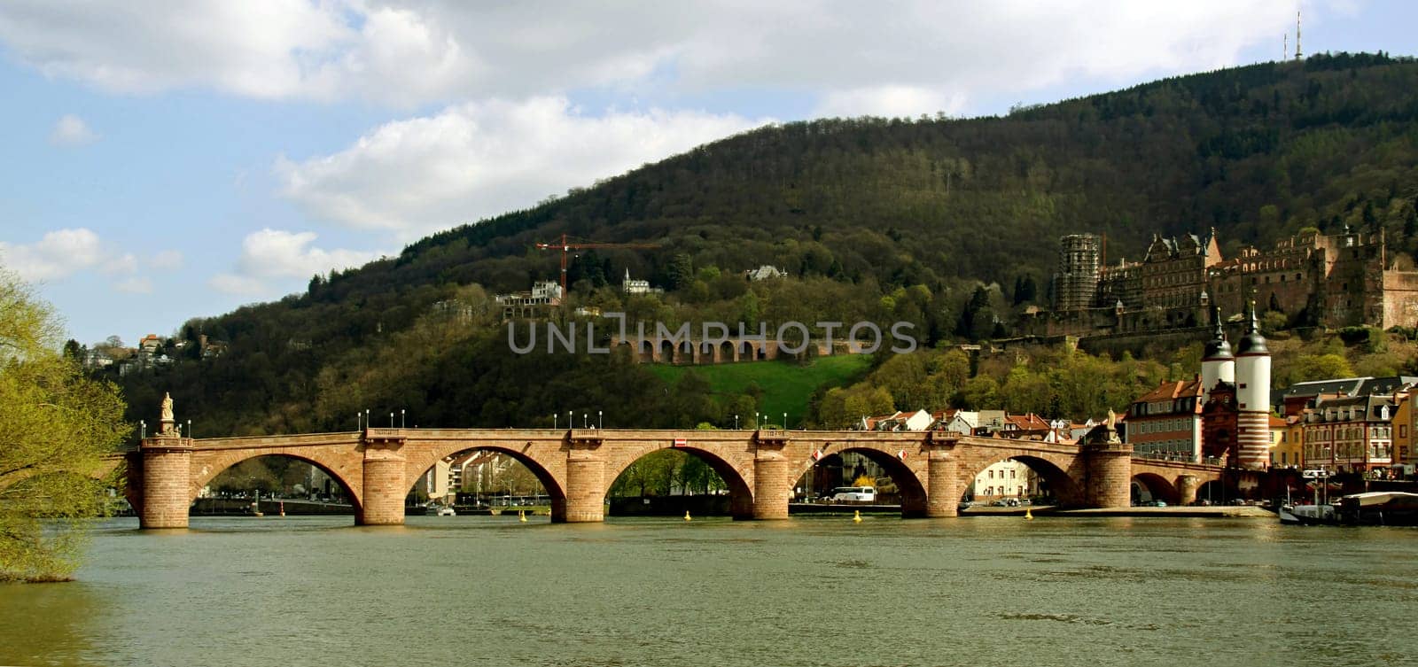 Old Bridge Heidelberg with Castle