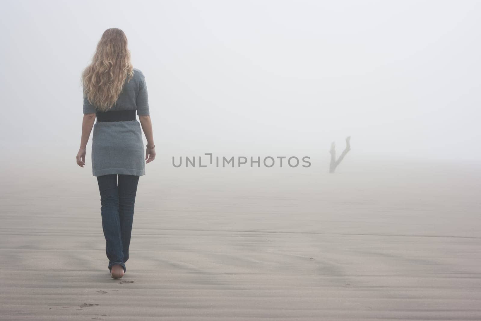 Walking in fog