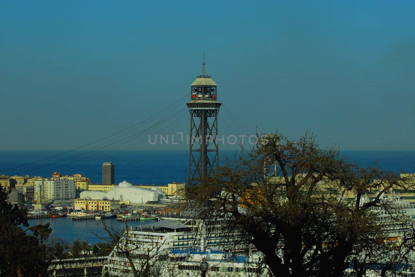 The view from Montjuic