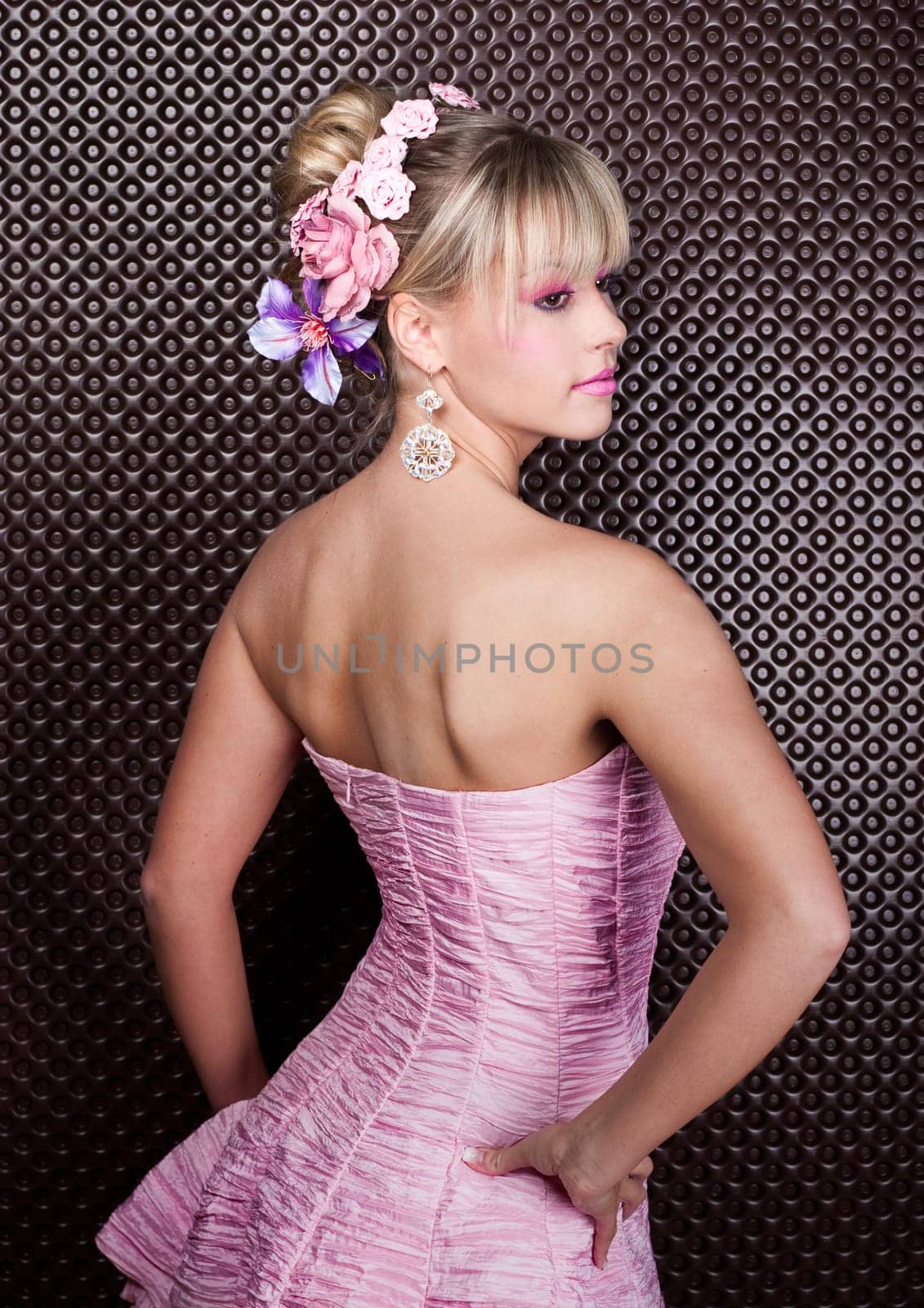 pretty blonde woman