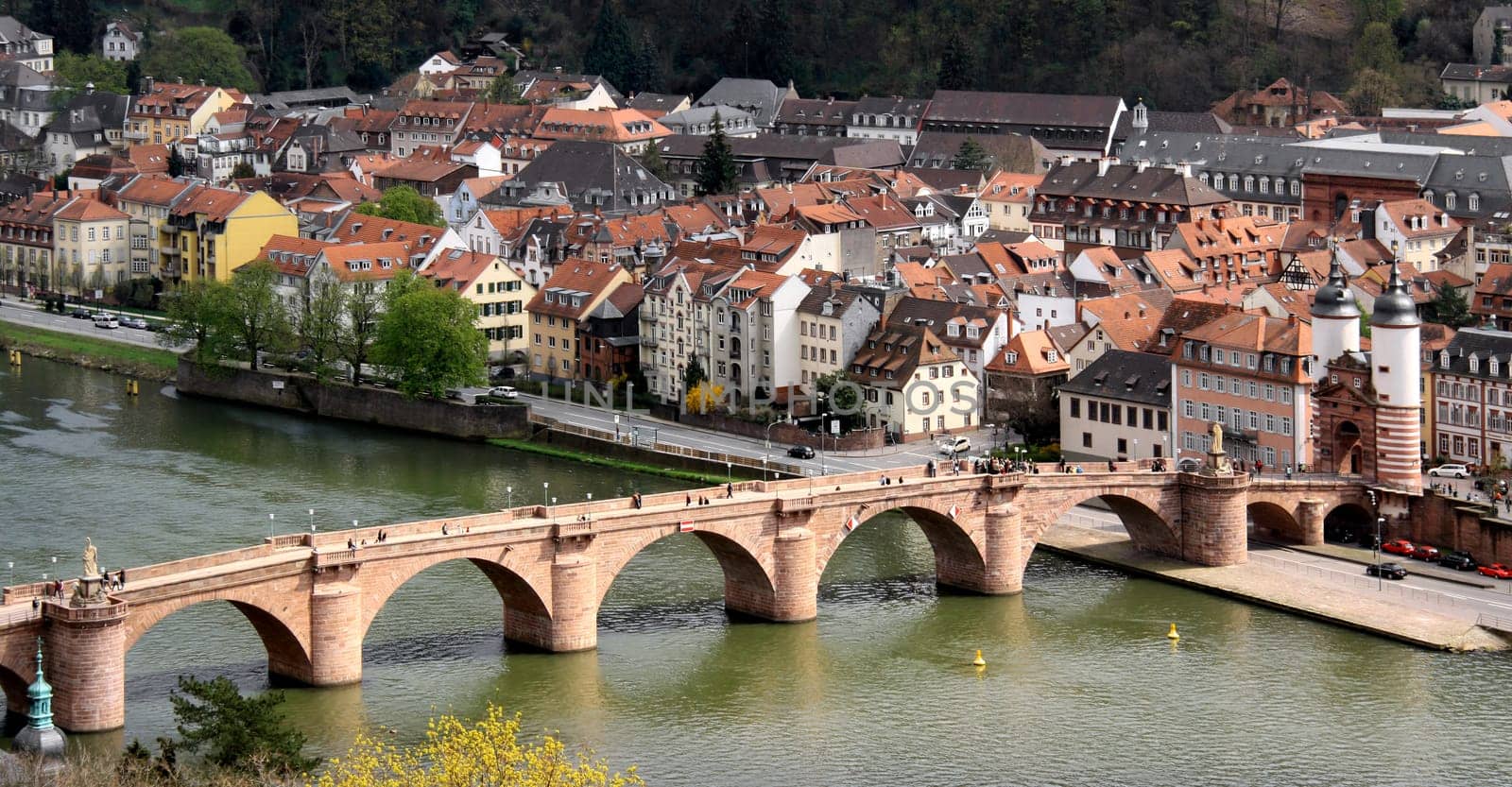 Old Neckar Bridge in Heidelberg