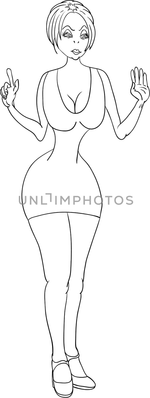 women gesture