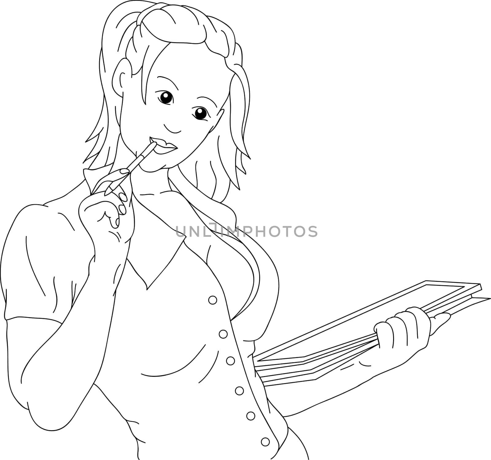 Young businesswoman