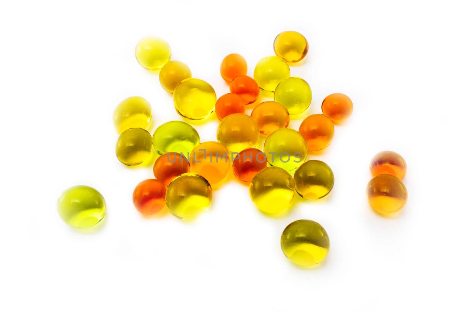 Colorful jelly balls