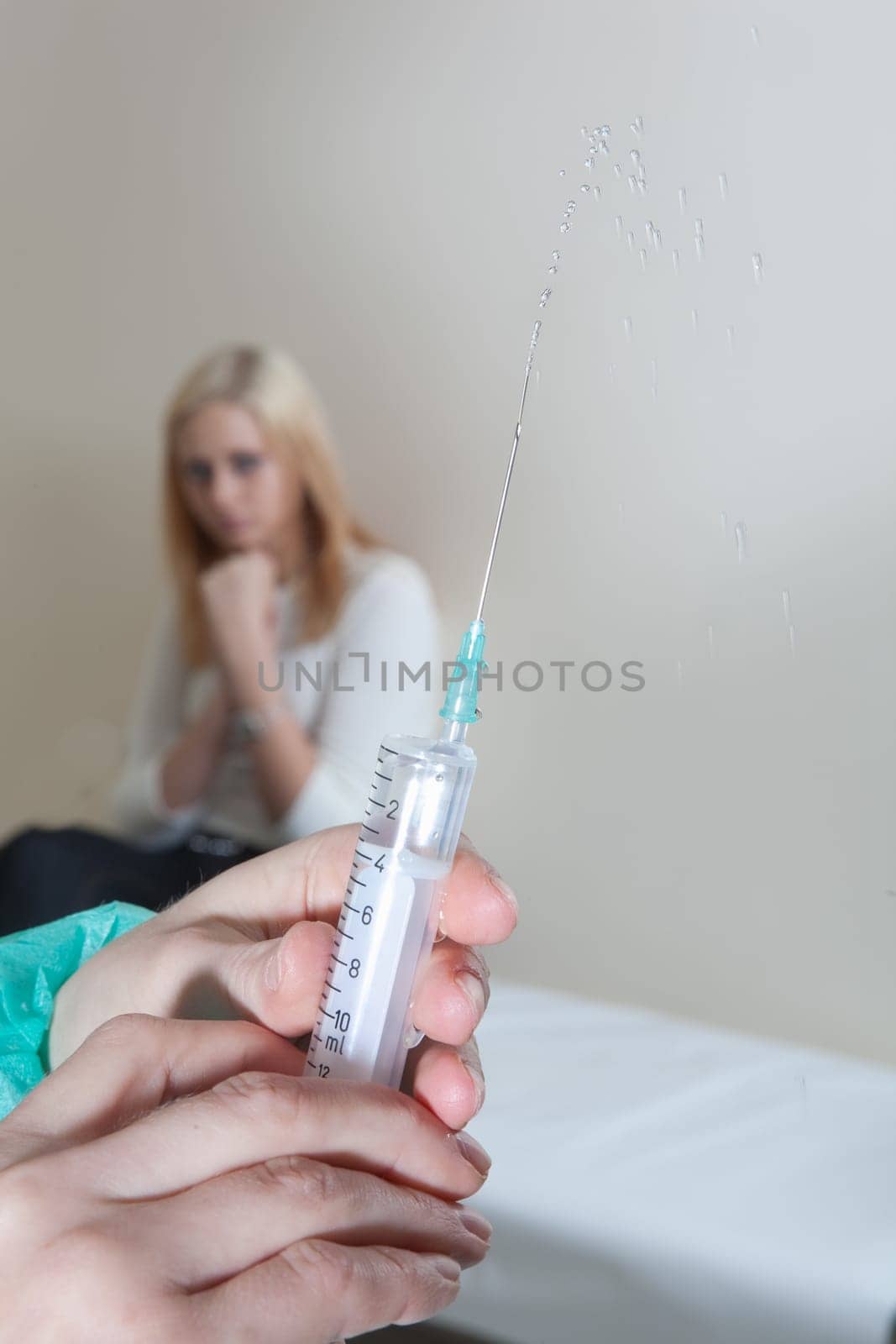 doctor listening to patients heartbeat