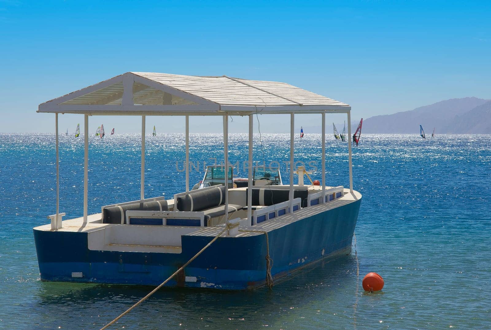 Holiday dream of a windsurfing paradise