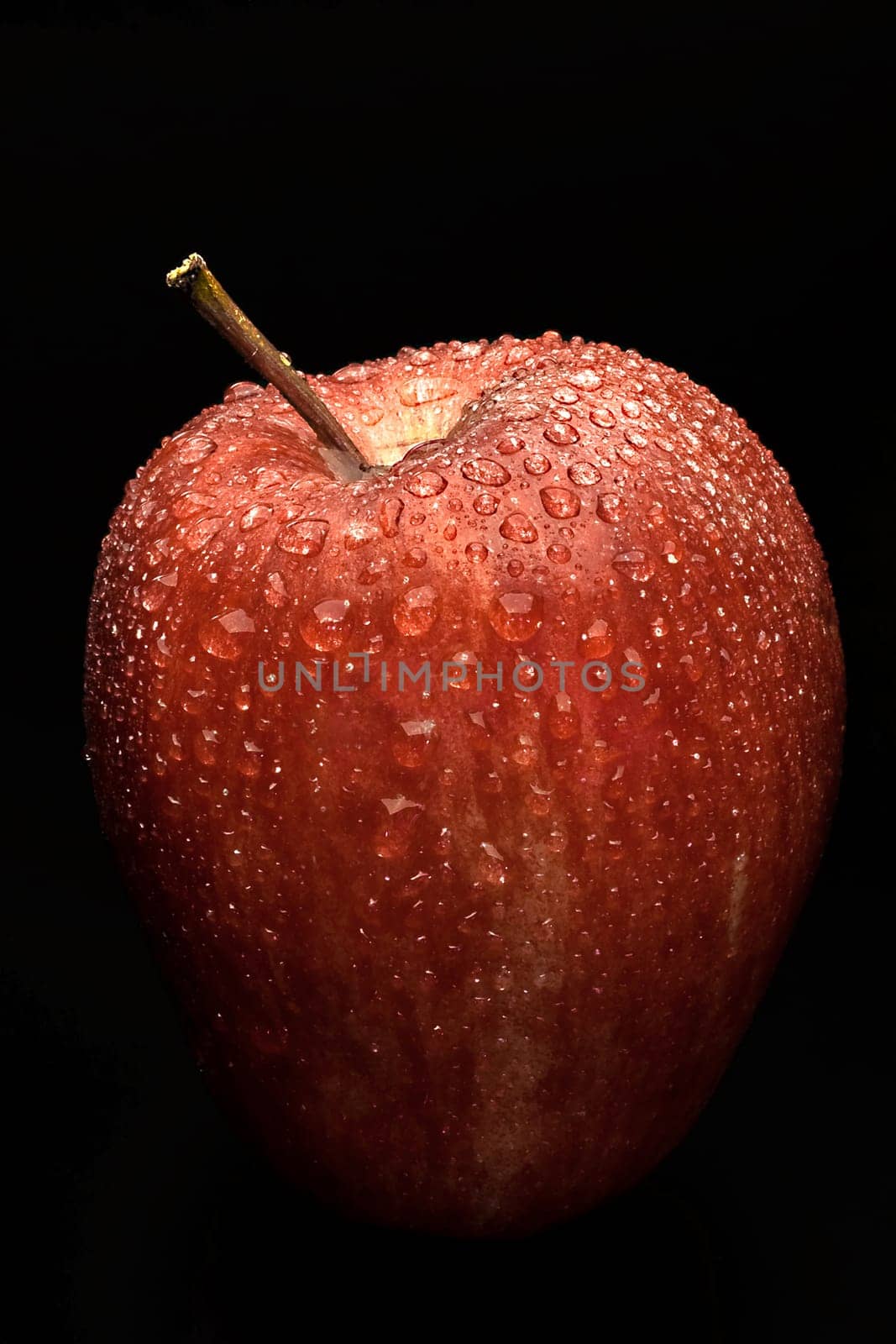 wet apple..