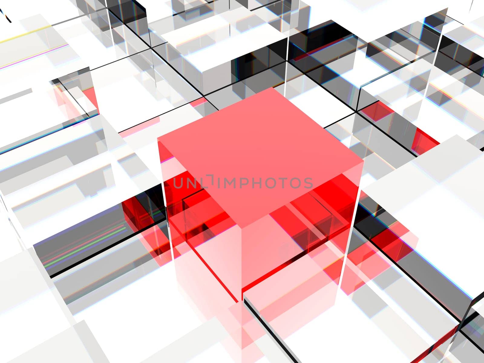 Red cube