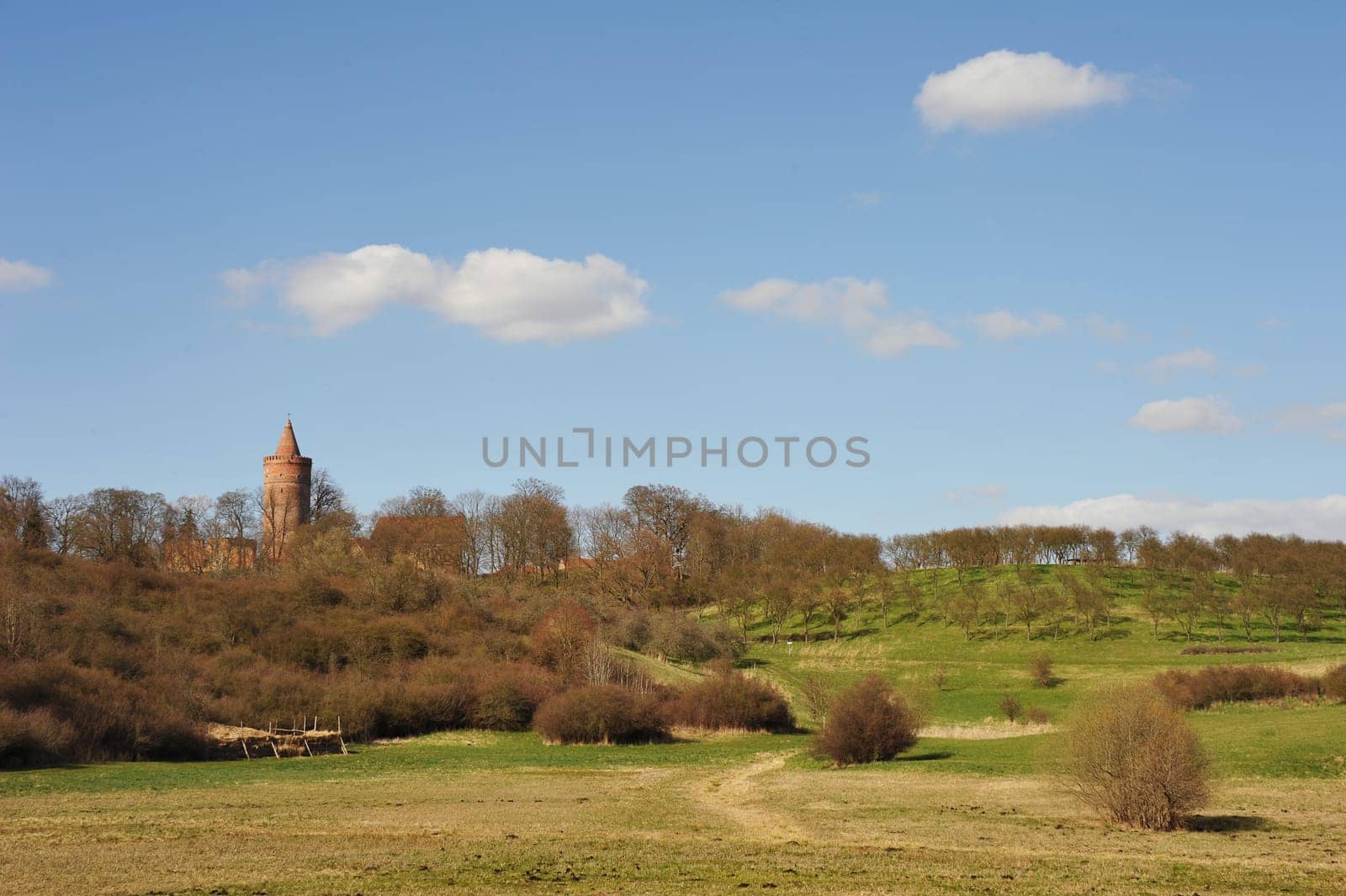 Spring at the castle