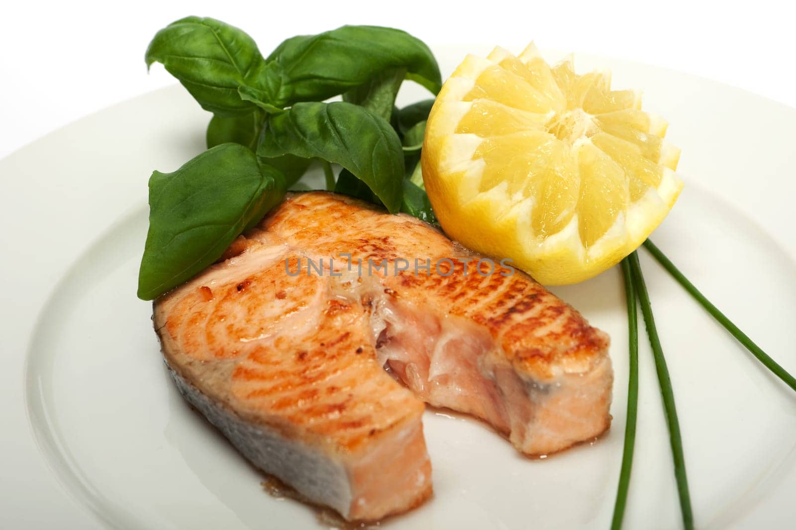 Salmon steak
