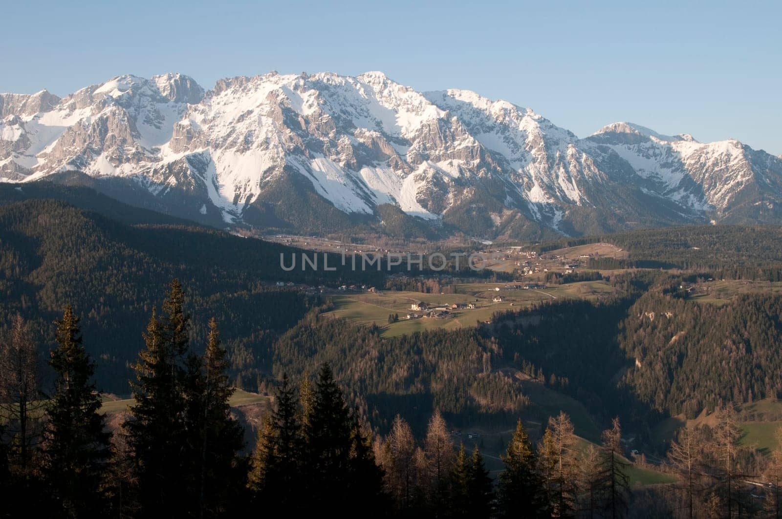 Mountain landscape in Austria