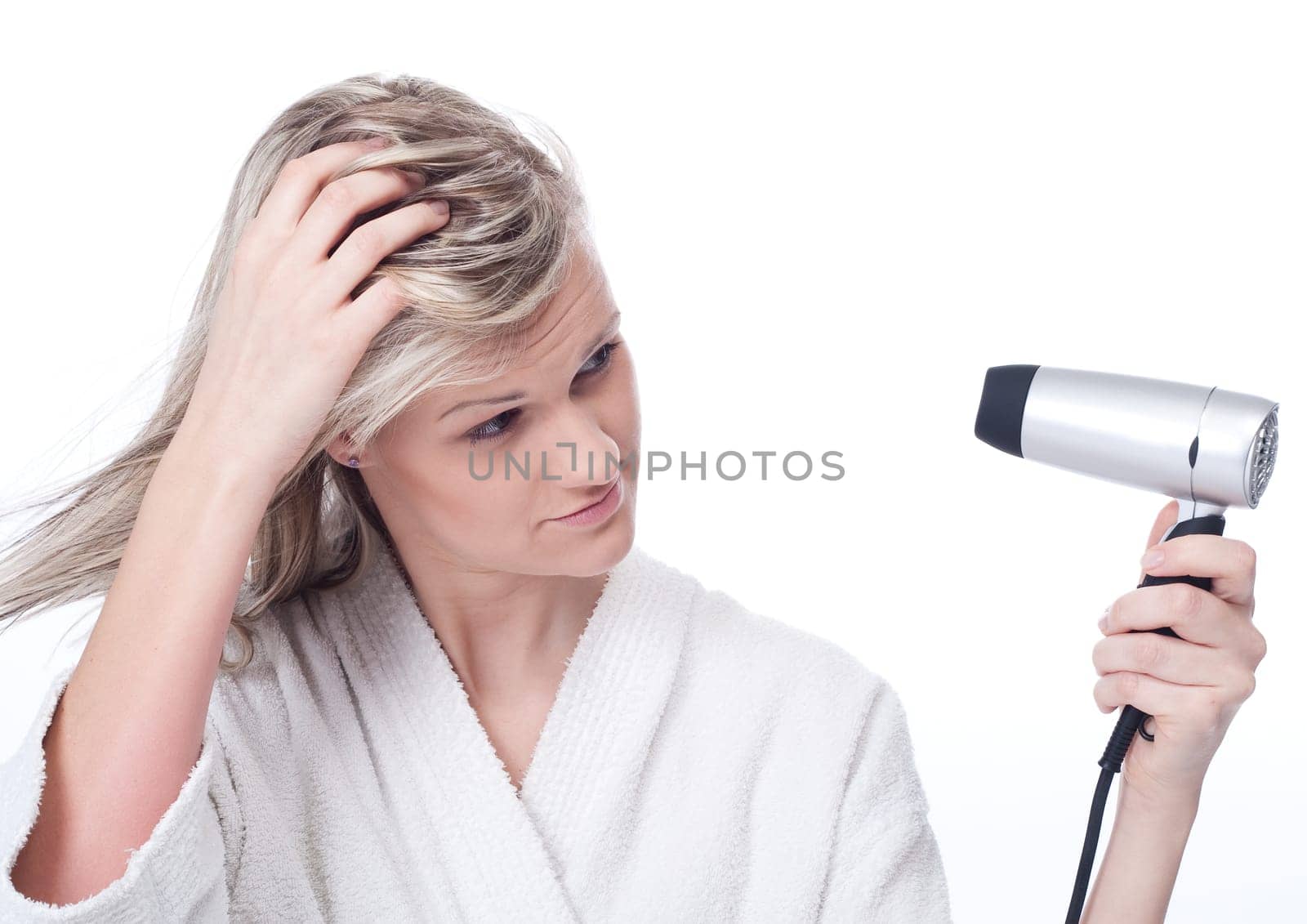 Blow dry your hair