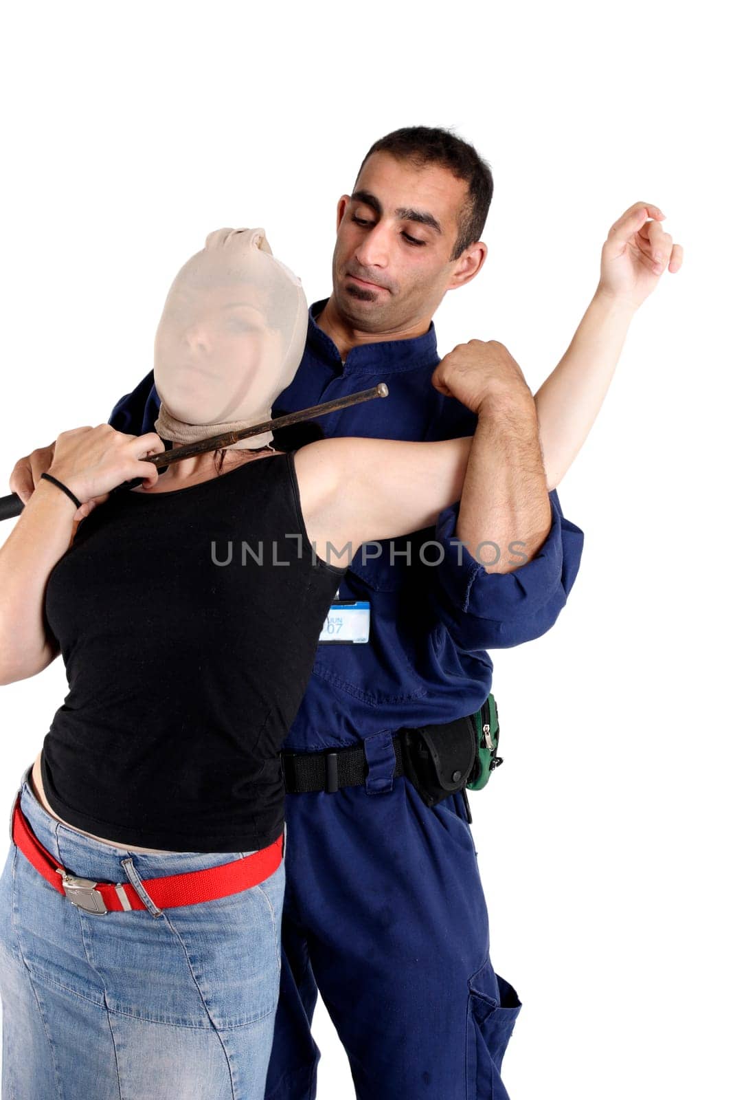 Apprehending a thief or criminal