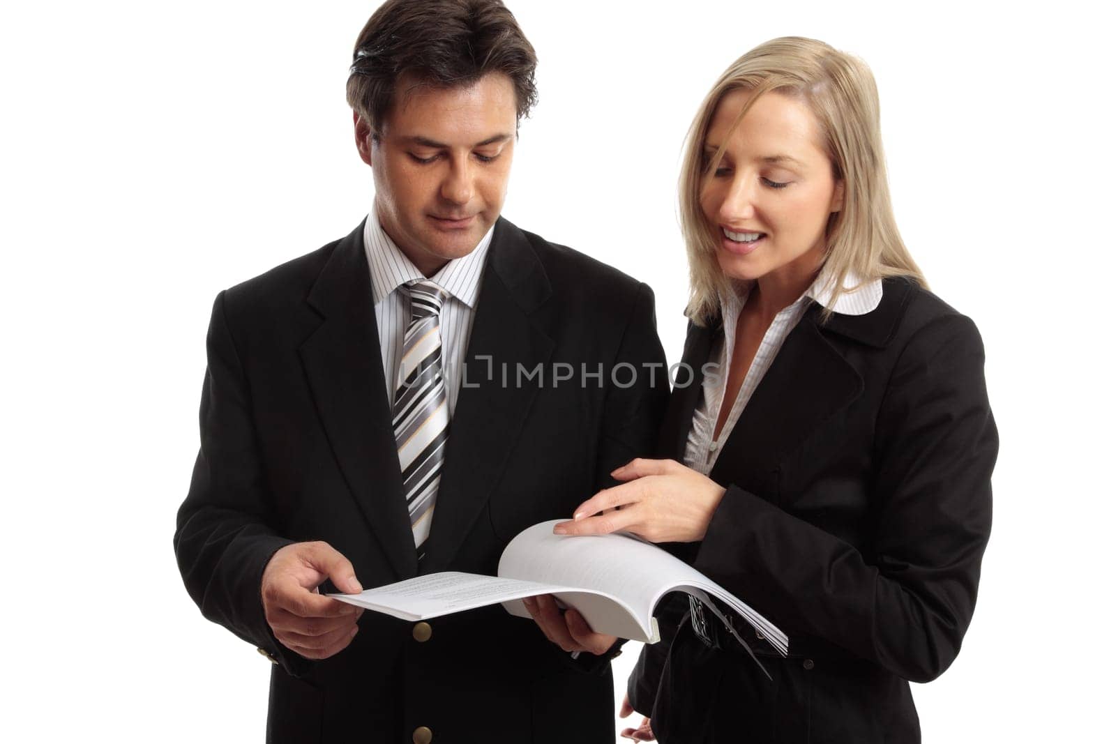 Business people work colleagues