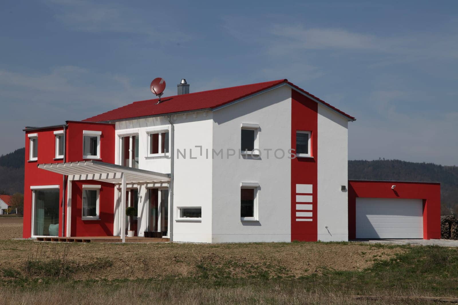 Modern residential building