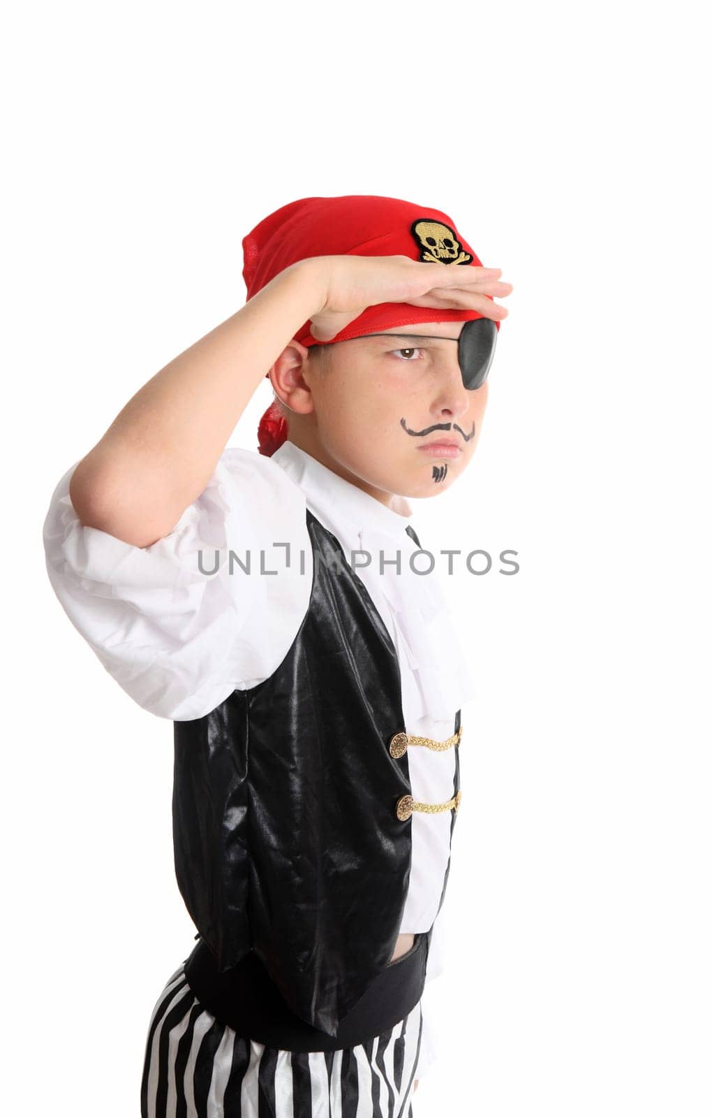 Ahoy Pirate looking out