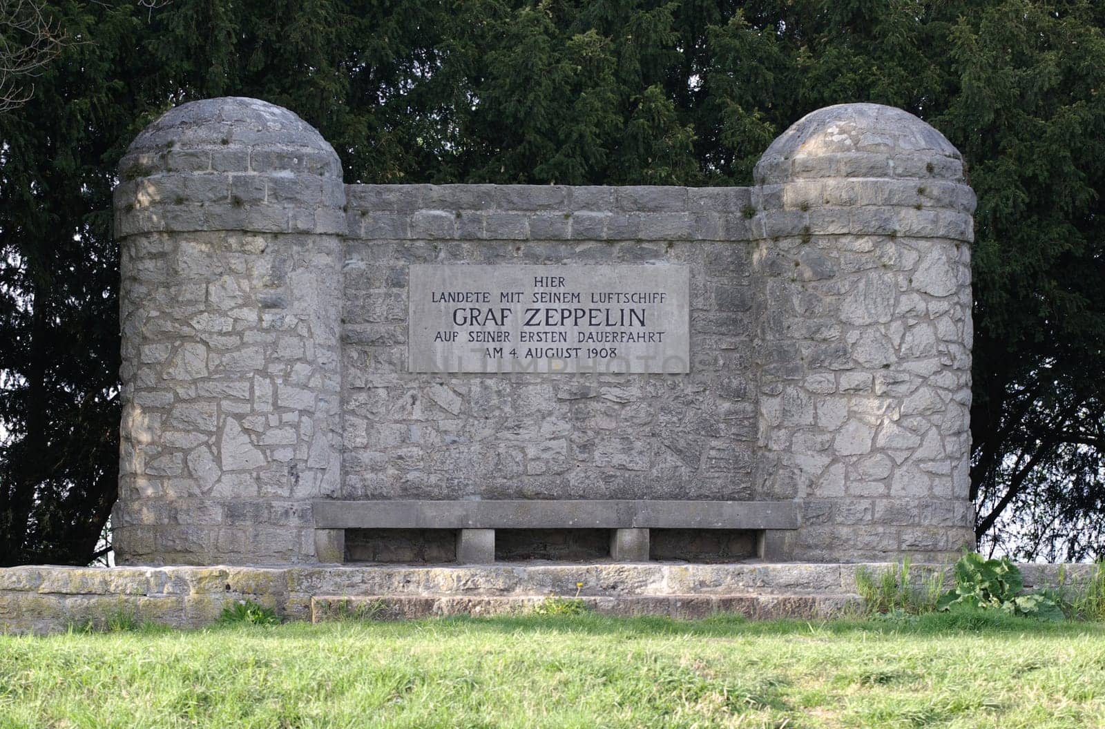 Zeppelin Monument,Kornsand,Geinsheim
