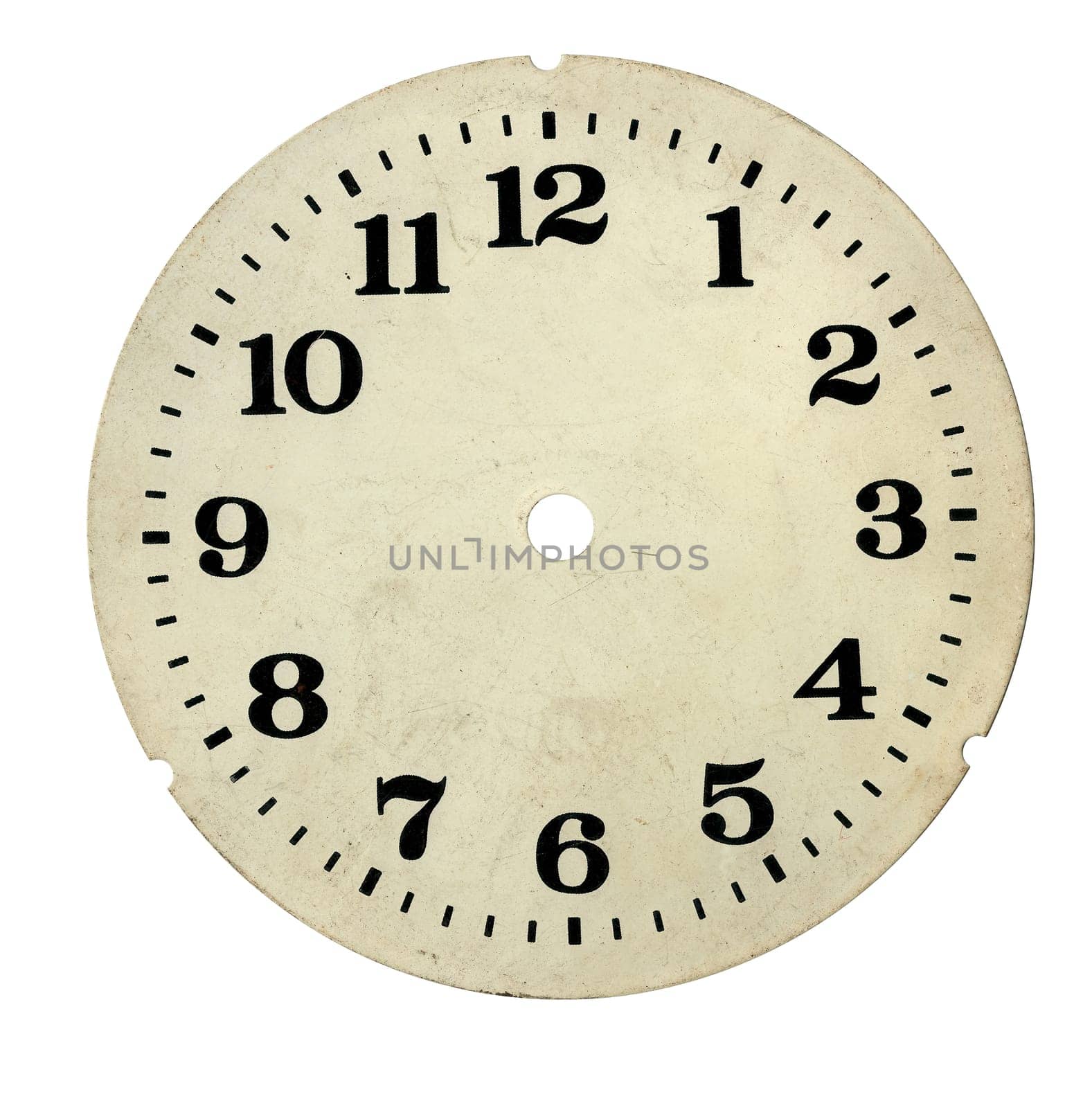 Dial of an old clock