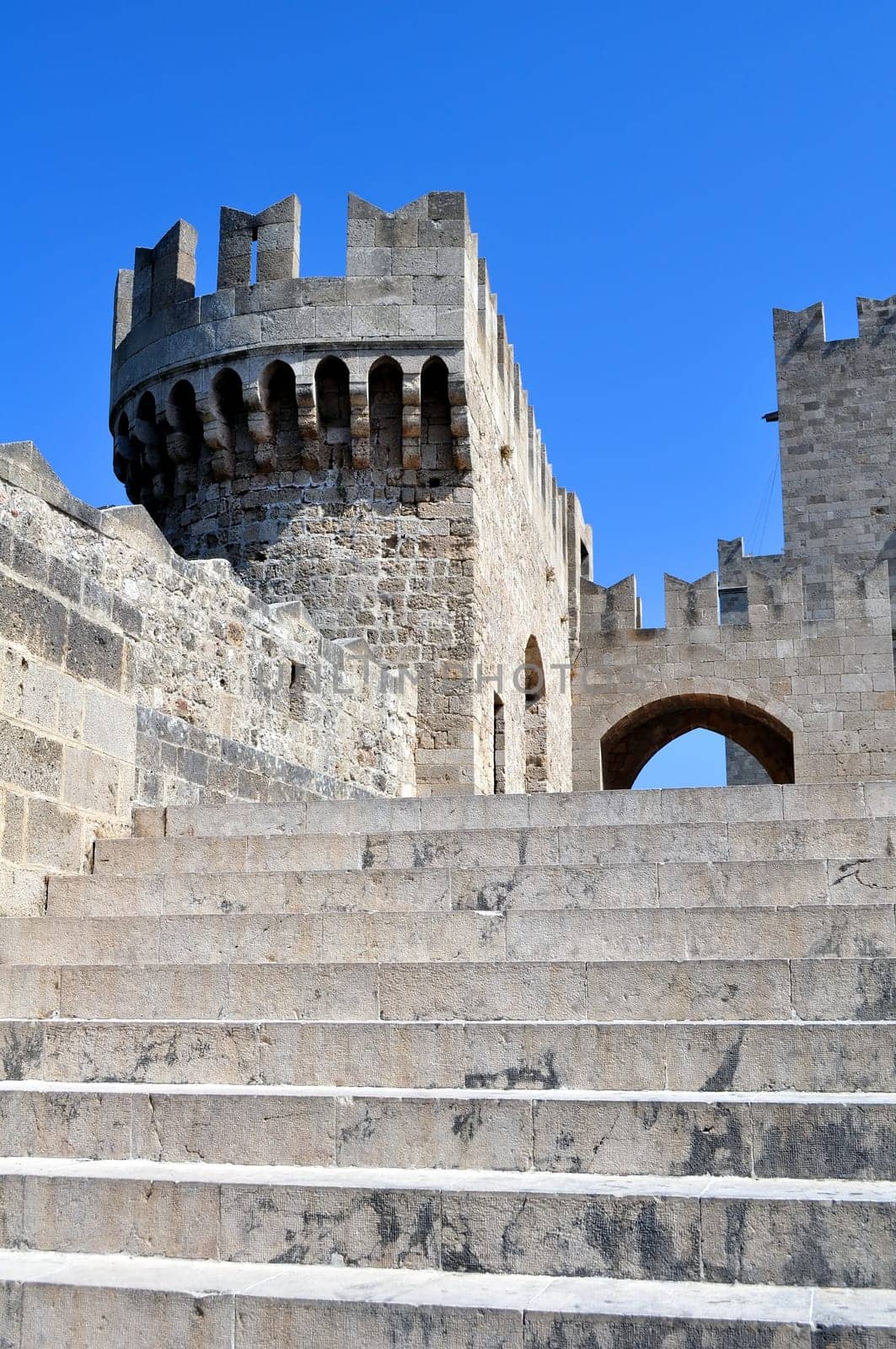 Palace of Grand Masters, Rhodes, Greece.