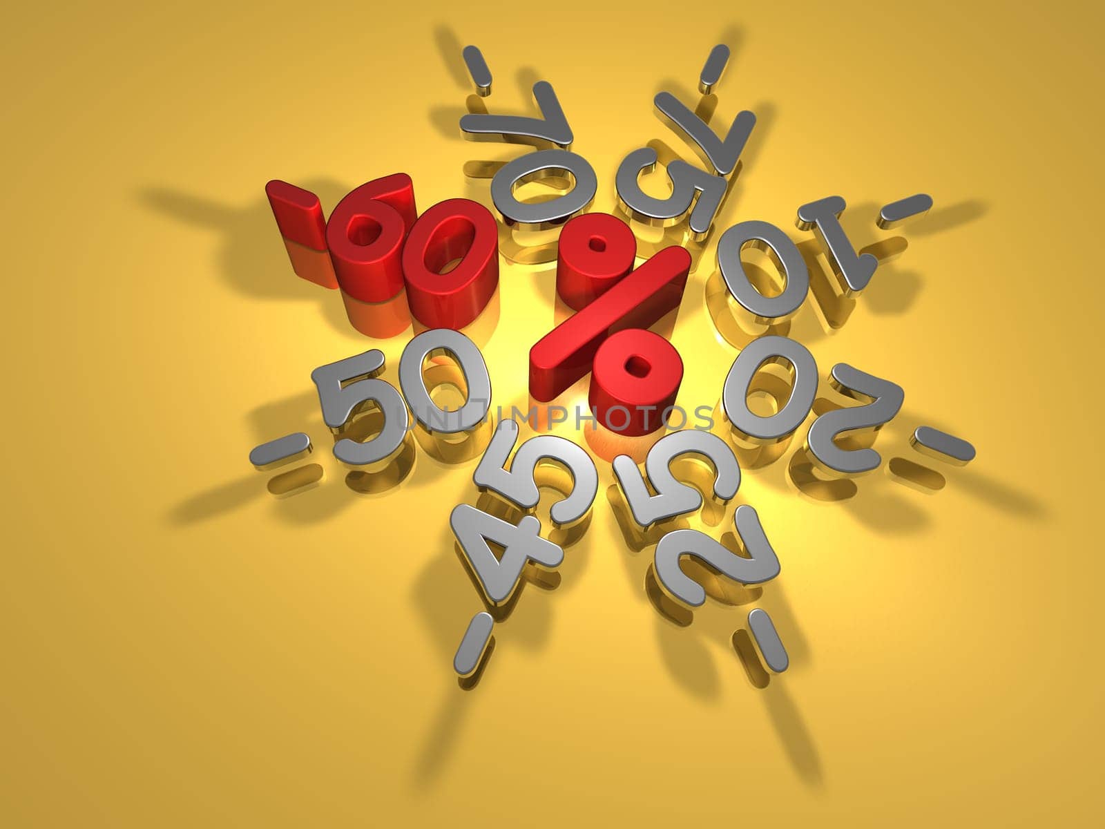 Discount campaign -60 percent