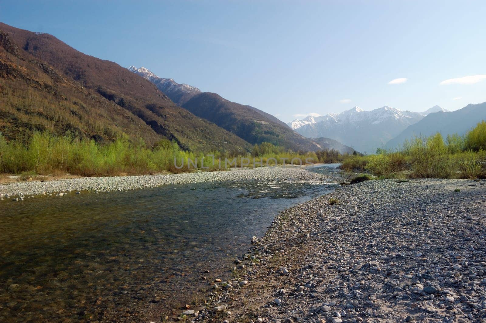 spring river landscape