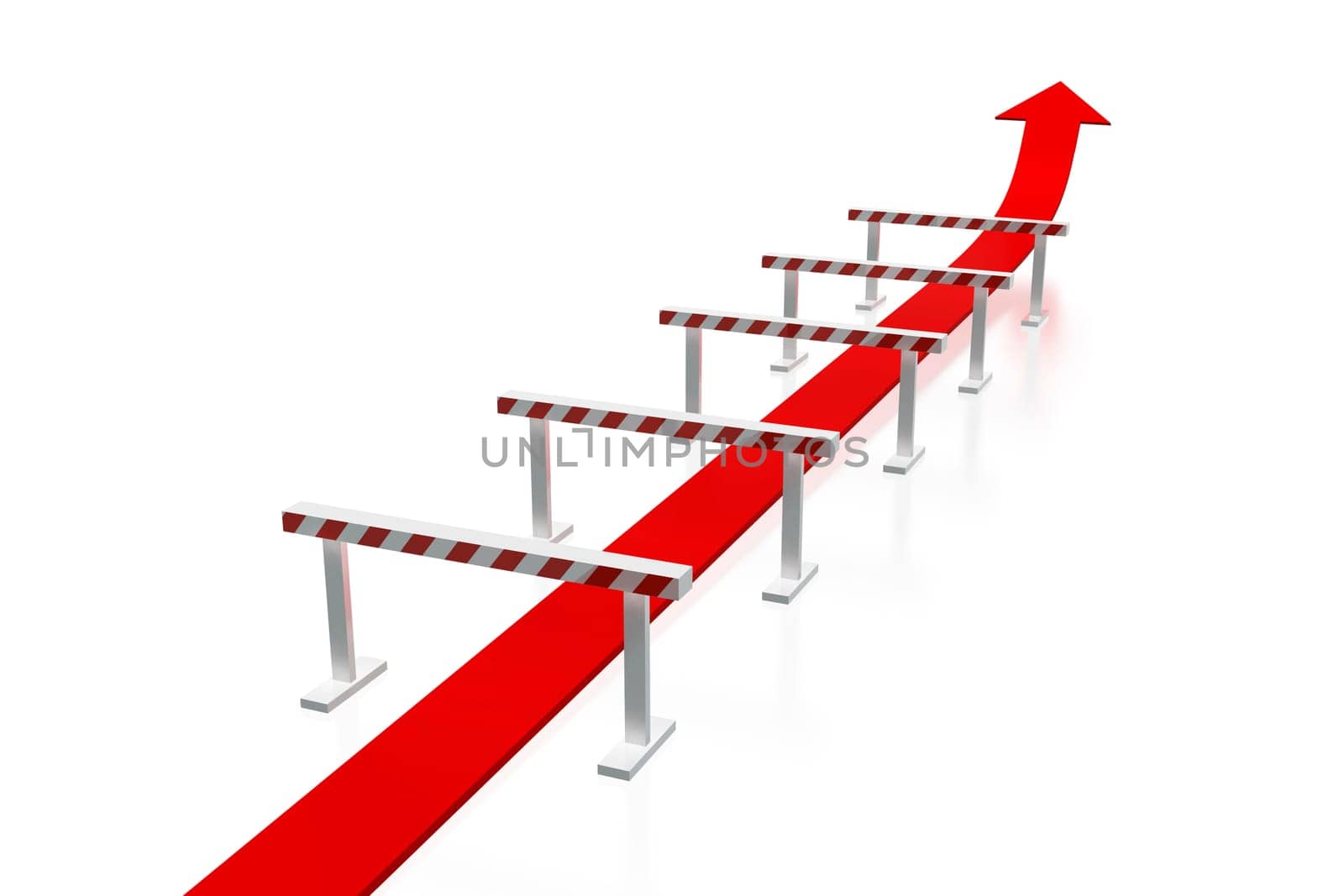 Arrow and obstacles