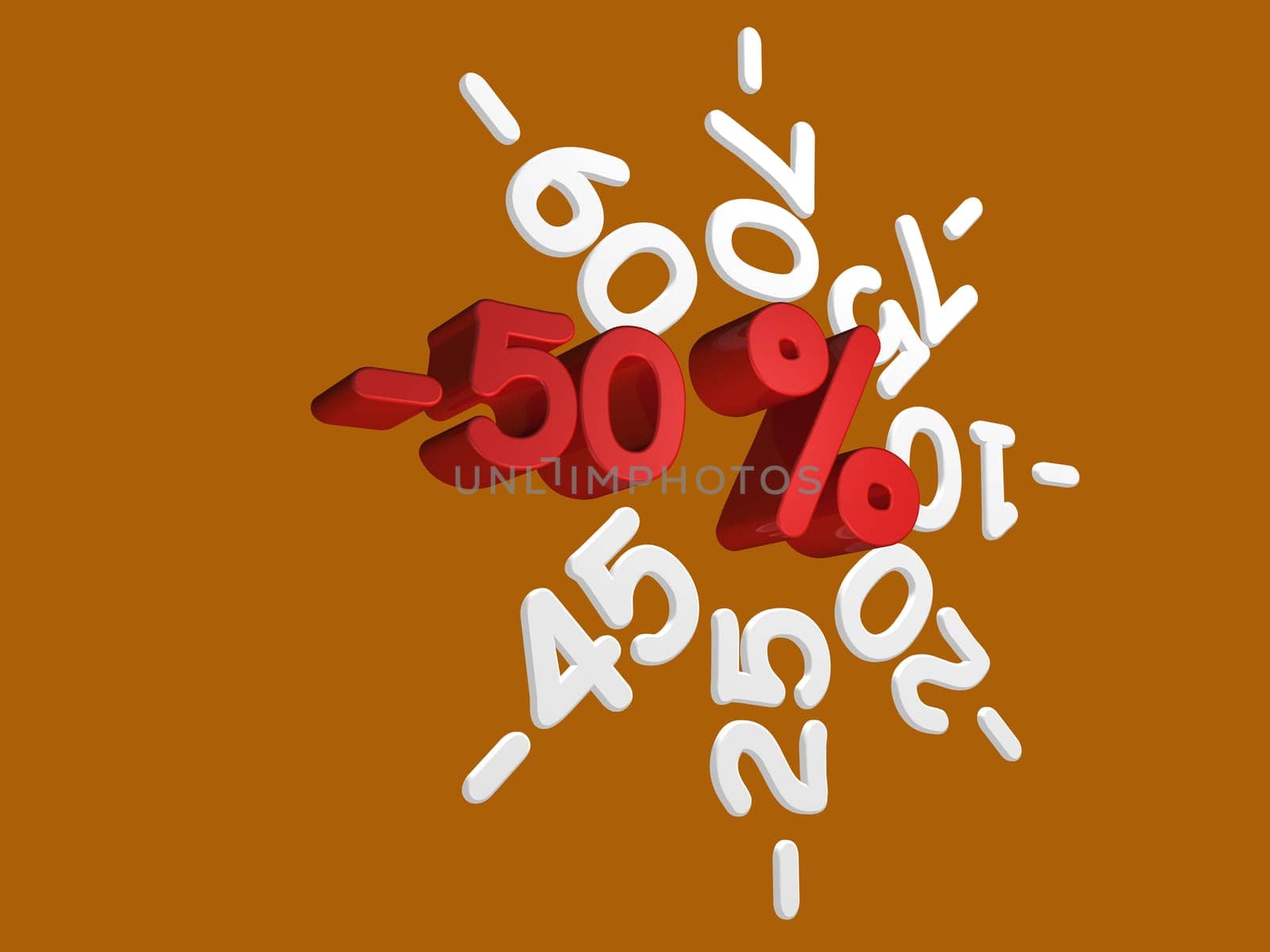 Discount campaign -50 percent