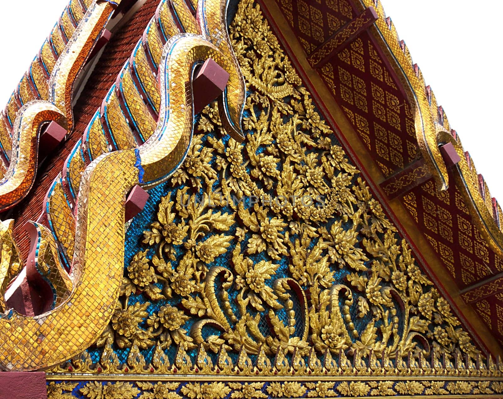 Ornate decorations on a building