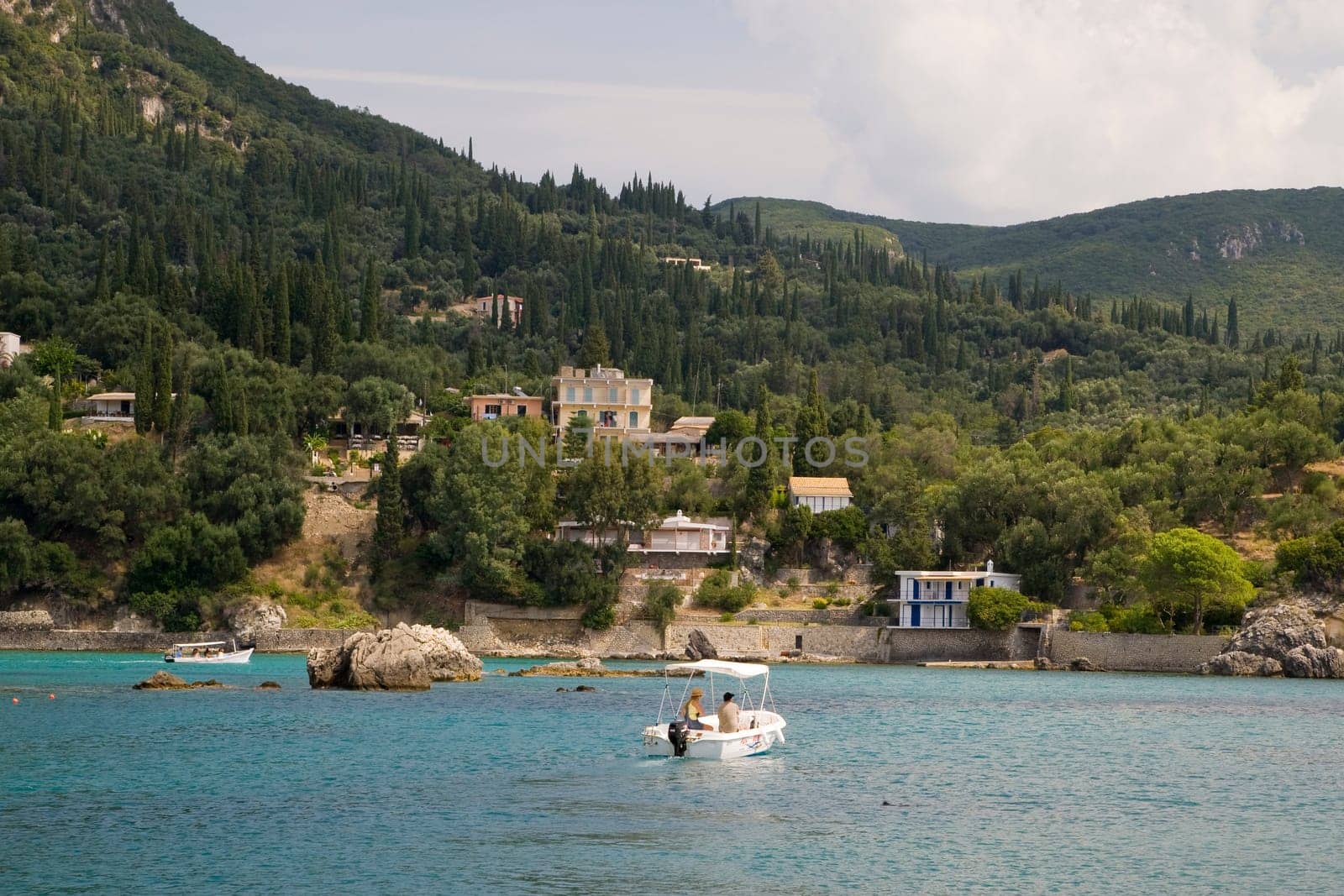 Corfu Island - View from the boat