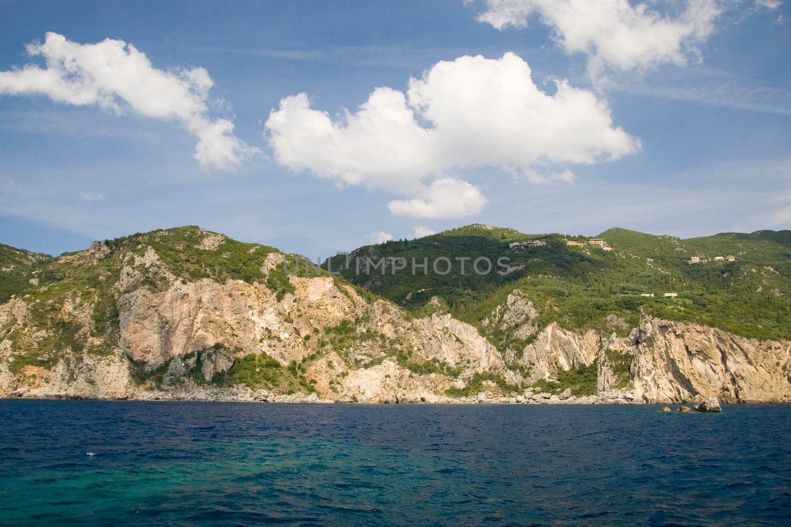 Corfu Island - View from the boat