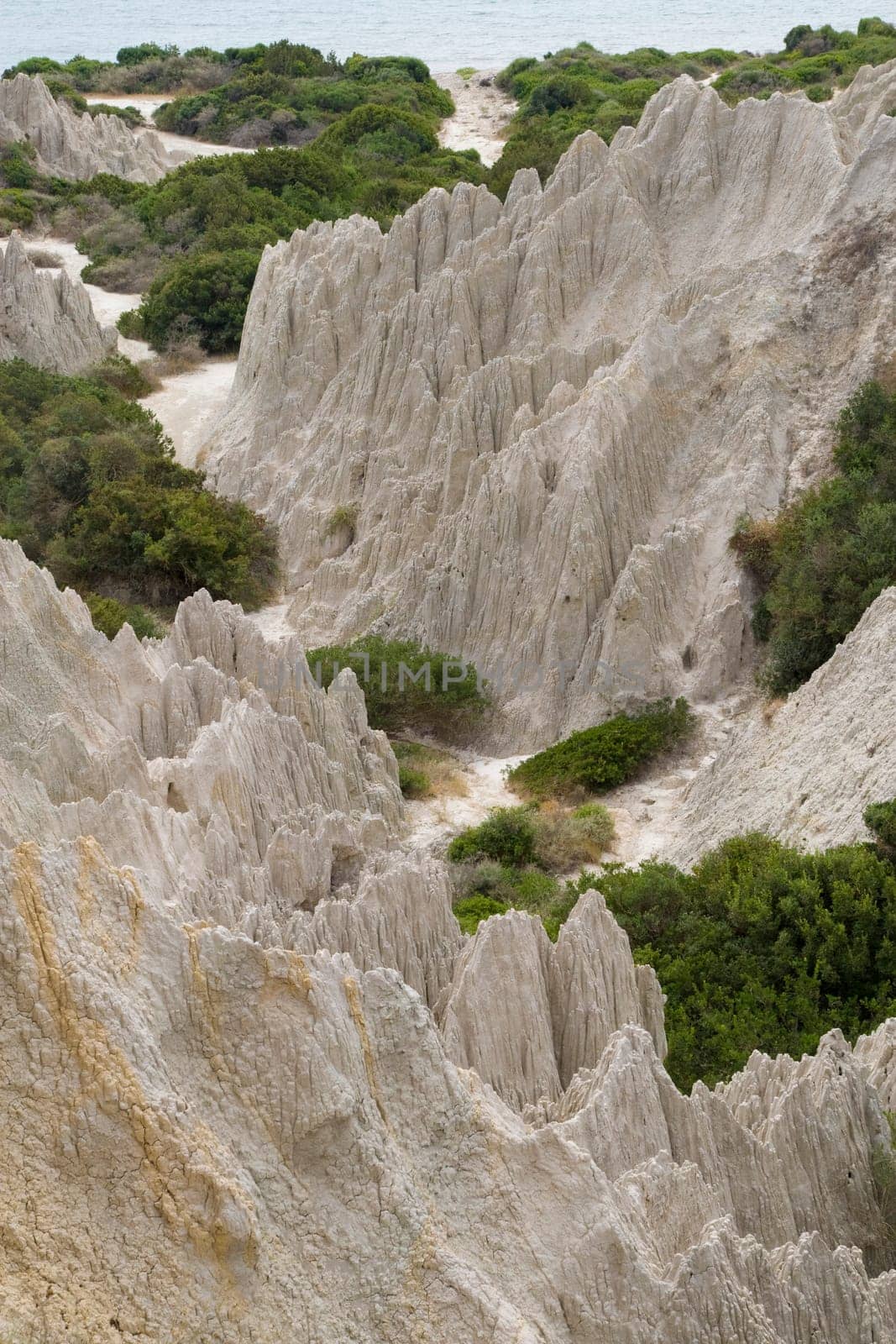 Eroded Clay Formations-Zakynthos, Greece