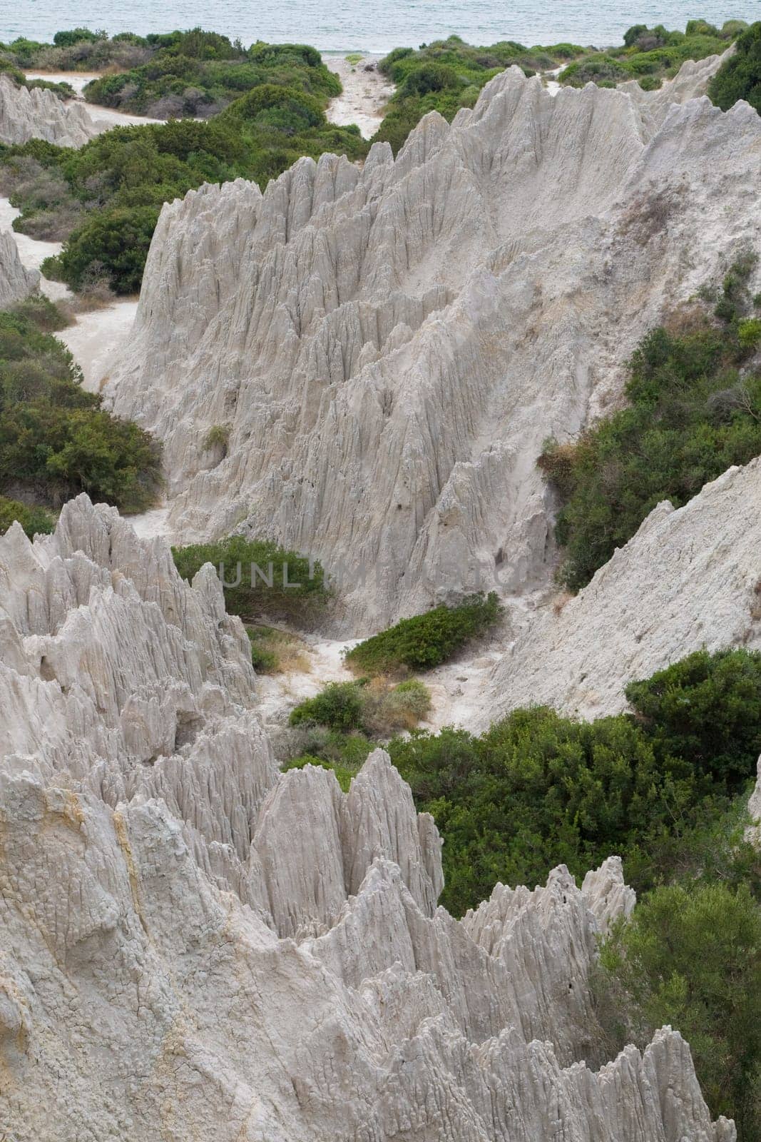 Eroded Clay Formations-Zakynthos, Greece