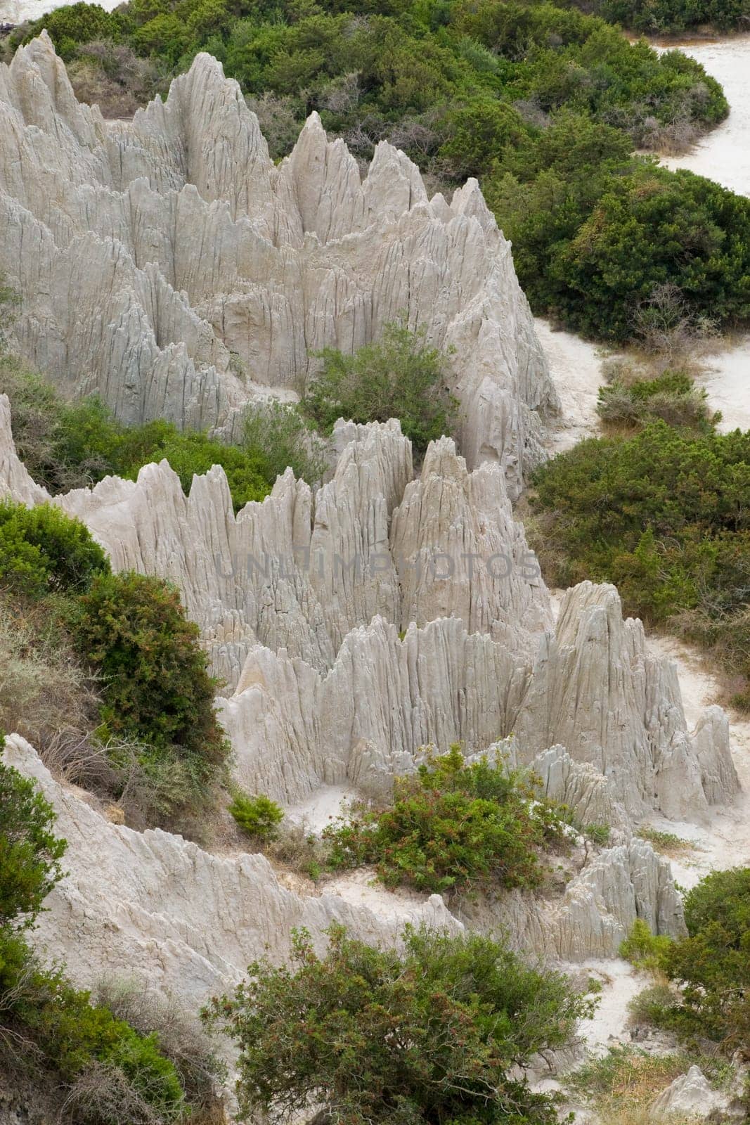Eroded Clay Formations-Zakynthos, Greece
