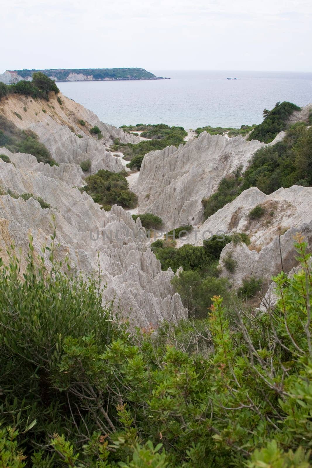 Eroded Clay Formations-Zakynthos, Greece