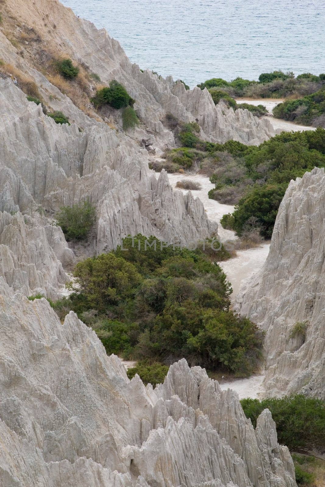 Eroded Clay Formations-Zakynthos, Greece