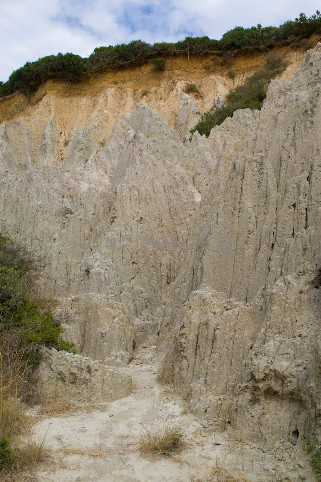 Eroded Clay Formations-Zakynthos, Greece