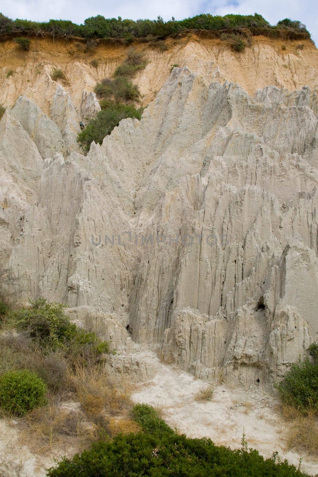 Eroded Clay Formations-Zakynthos, Greece