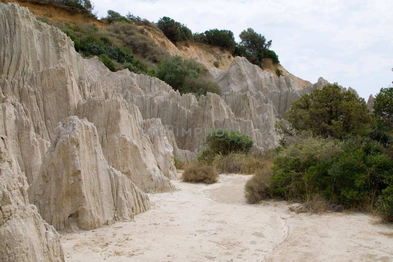 Eroded Clay Formations-Zakynthos, Greece