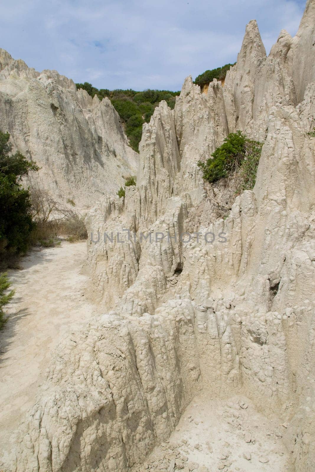 Eroded Clay Formations-Zakynthos, Greece