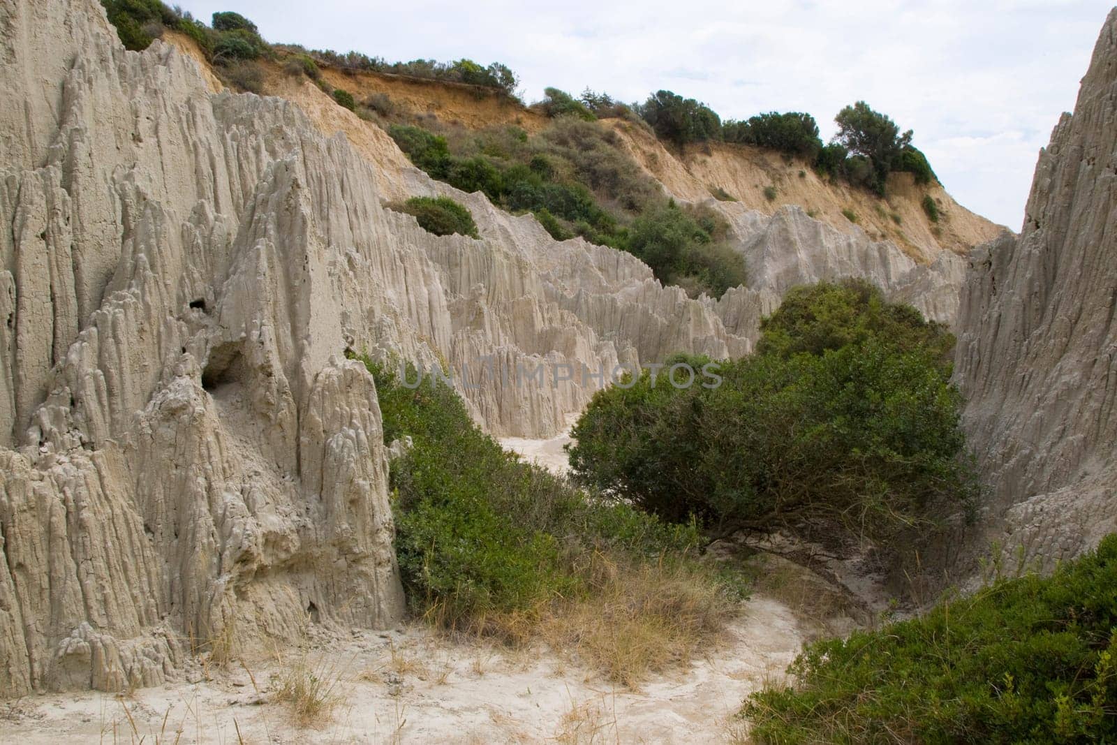 Eroded Clay Formations-Zakynthos, Greece