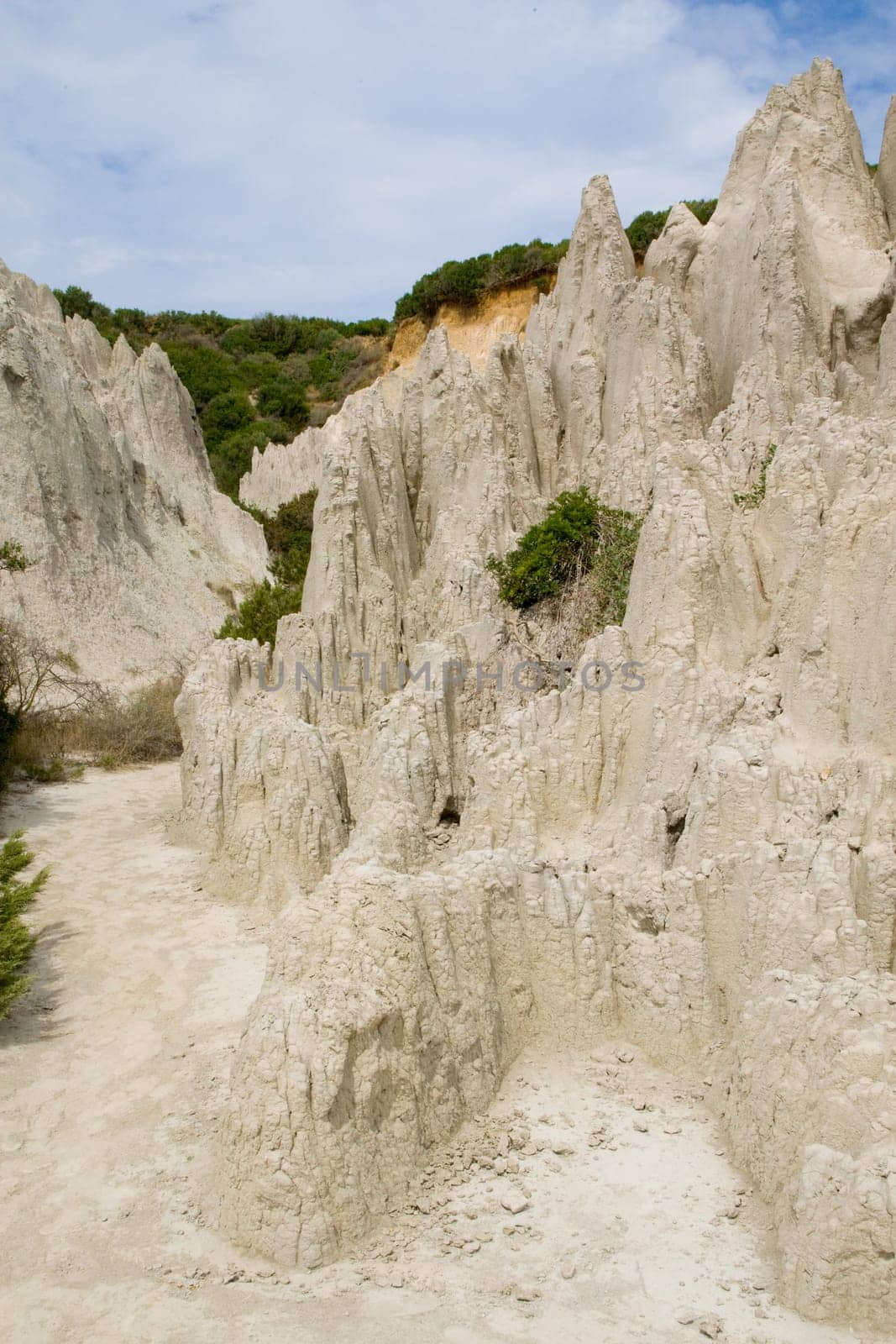 Eroded Clay Formations-Zakynthos, Greece