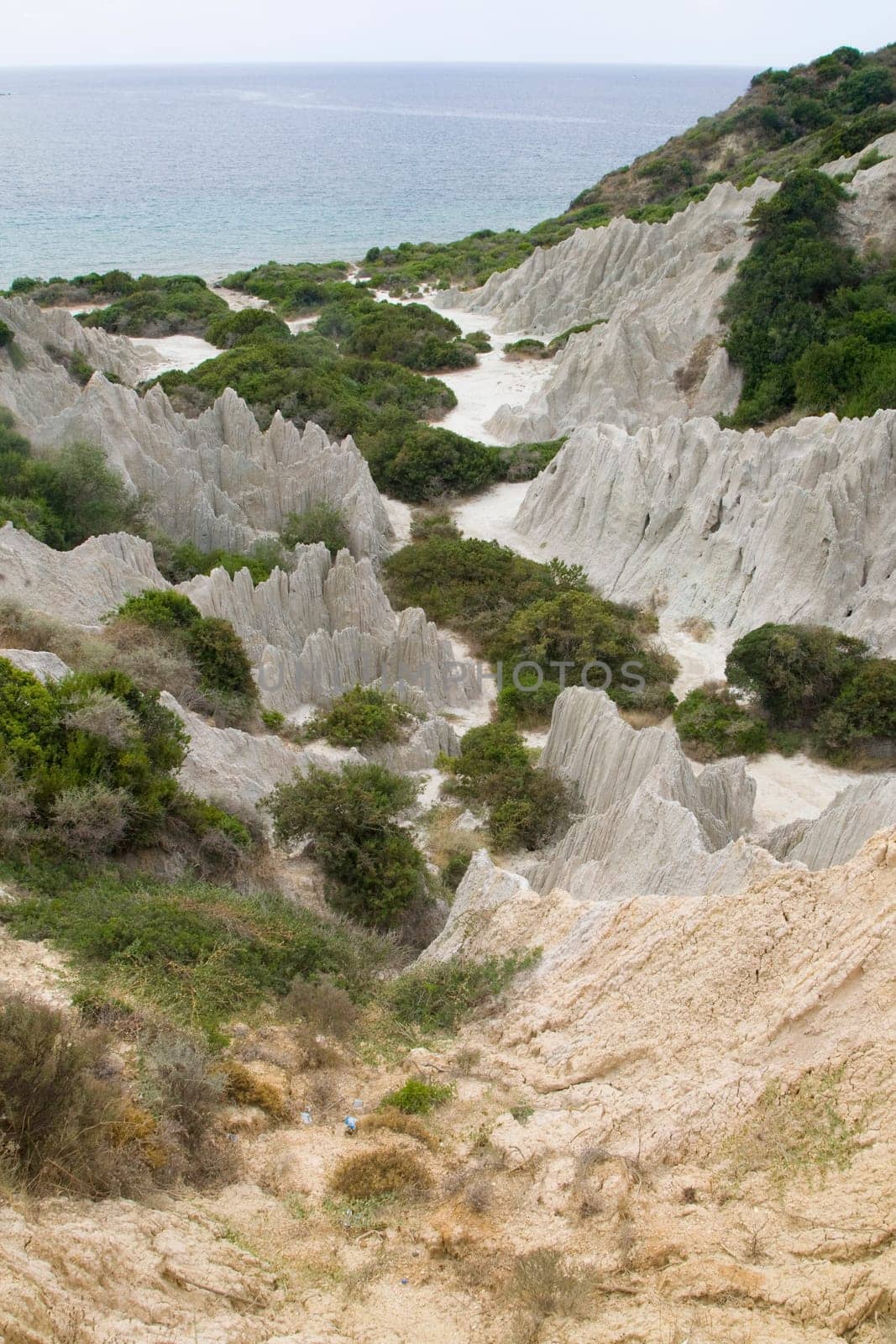 Eroded Clay Formations-Zakynthos, Greece