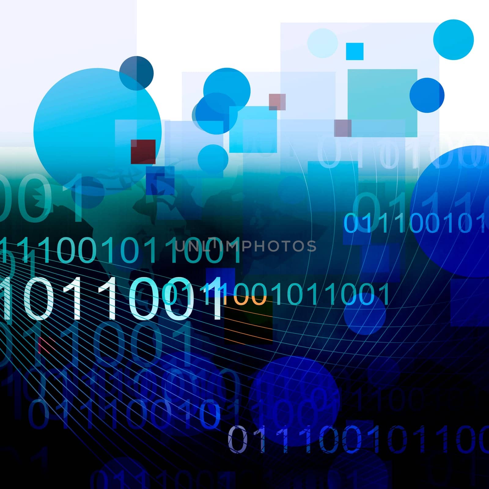 Number Background Abstract Binary