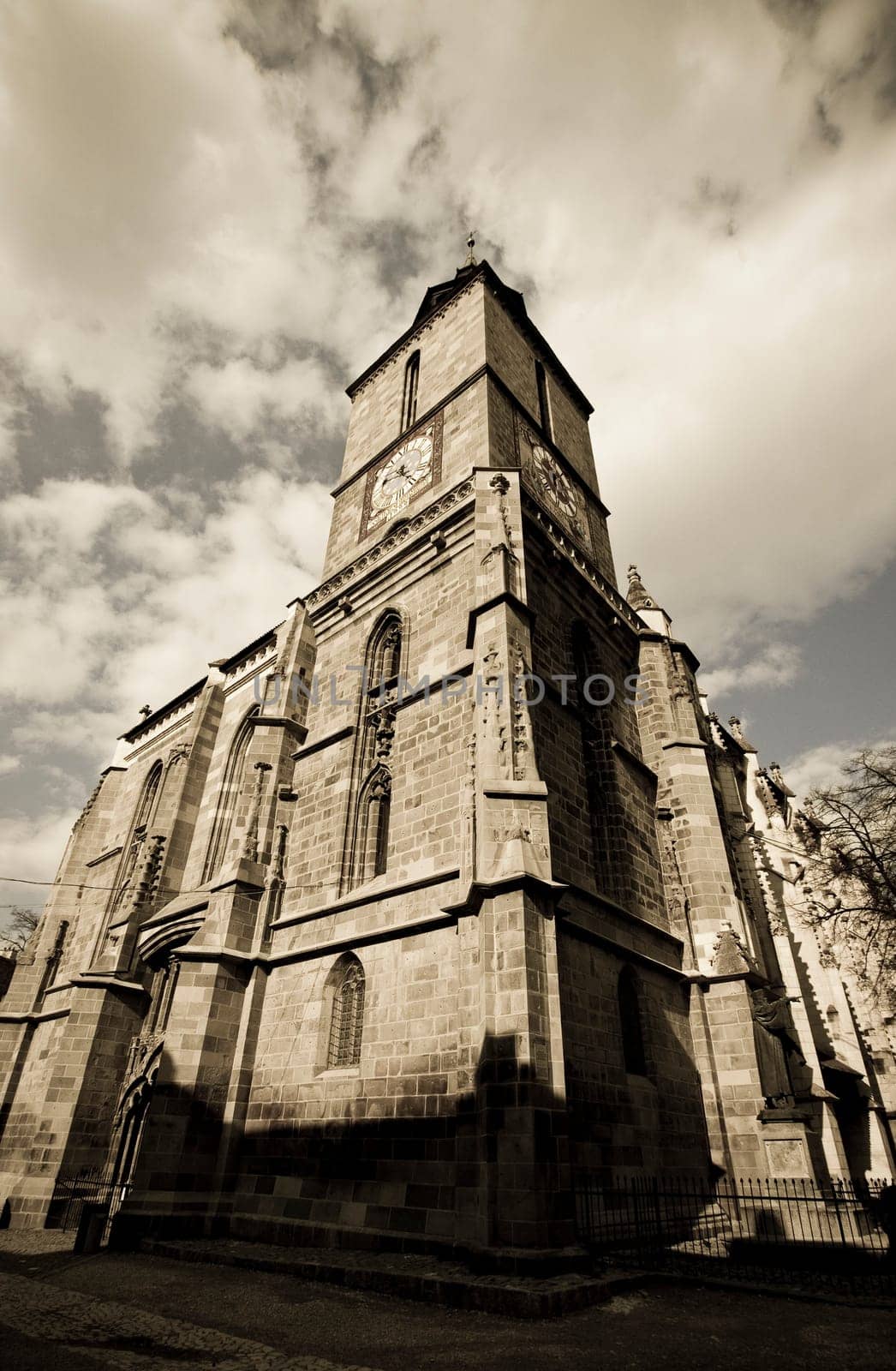 Black church in  Brasov, Romania