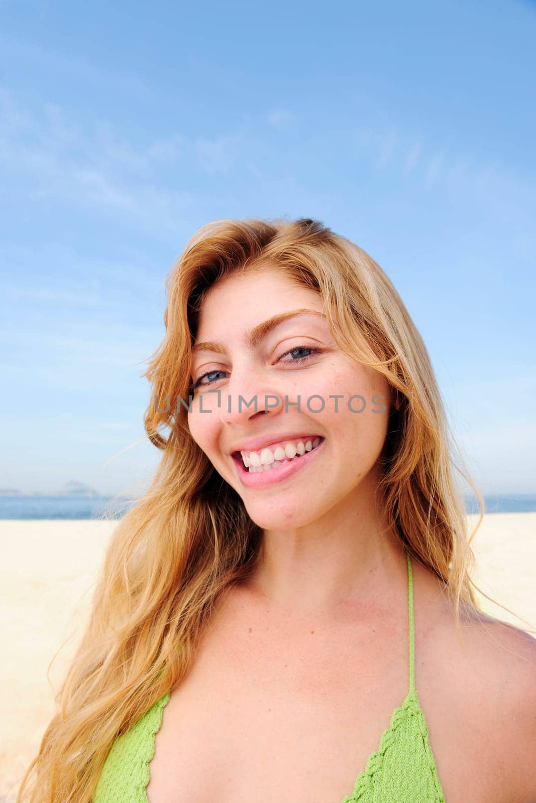 Joie de vivre woman in summer