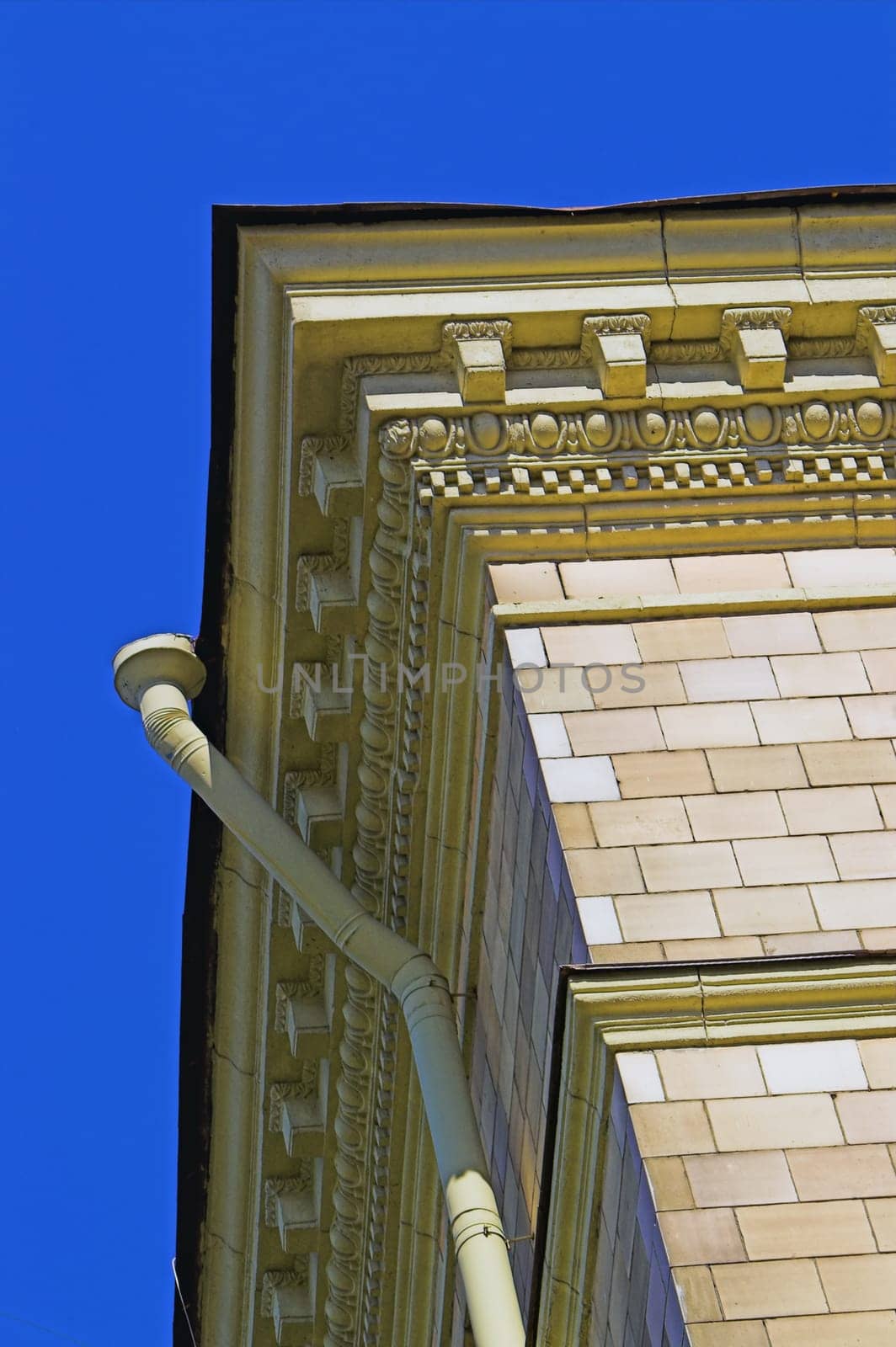 Old Building with Moulded Cornice