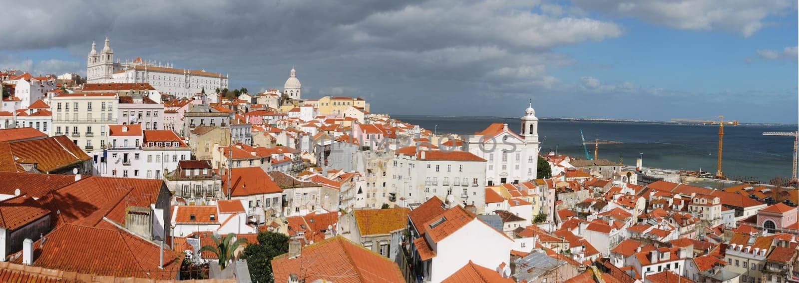 City view of the capital of Portugal