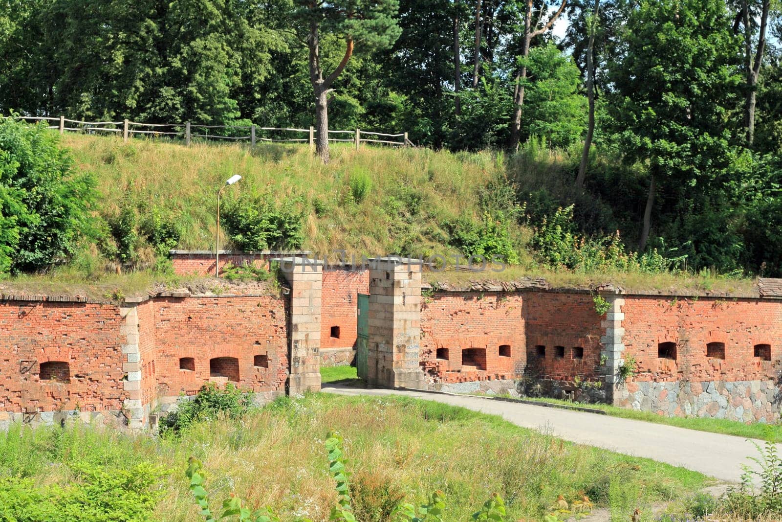 Historical military fortifications from